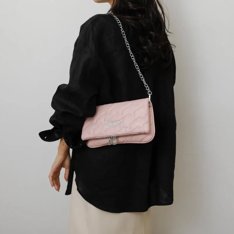 High Quality Designer Diaper Bag For Women Simple Vintage Handbag Leather Crossbody Shoulder Purse Tote Messenger Satchel - view 4