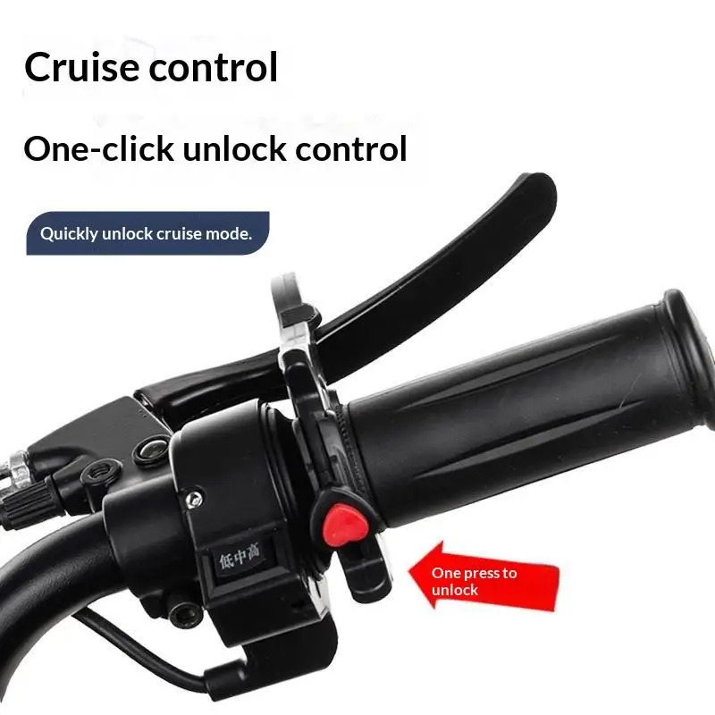 Motorcycle Cruise Throttle Assist Lock Universal Adjustable Fatigue Relief for Ebike Scooter Long Road Trips