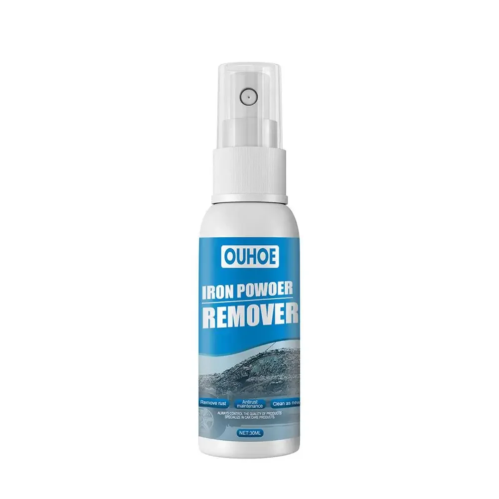 100ml Car Rust Remover Spray Metal Paint Cleaner Car Maintenance Iron Powder Cleaning Rust Remover Spray set