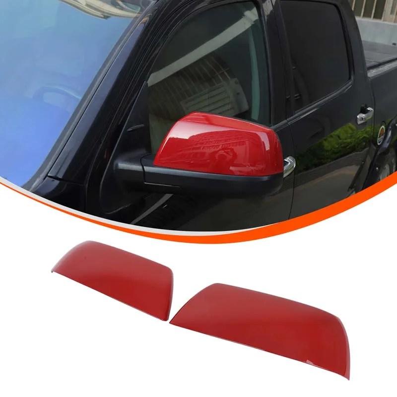 

For Toyota Tundra 2008-2020 ABS Carbon Fiber/Black Car Rearview Side Mirror Decorate Cover Trim Sticker Exterior Accessorie