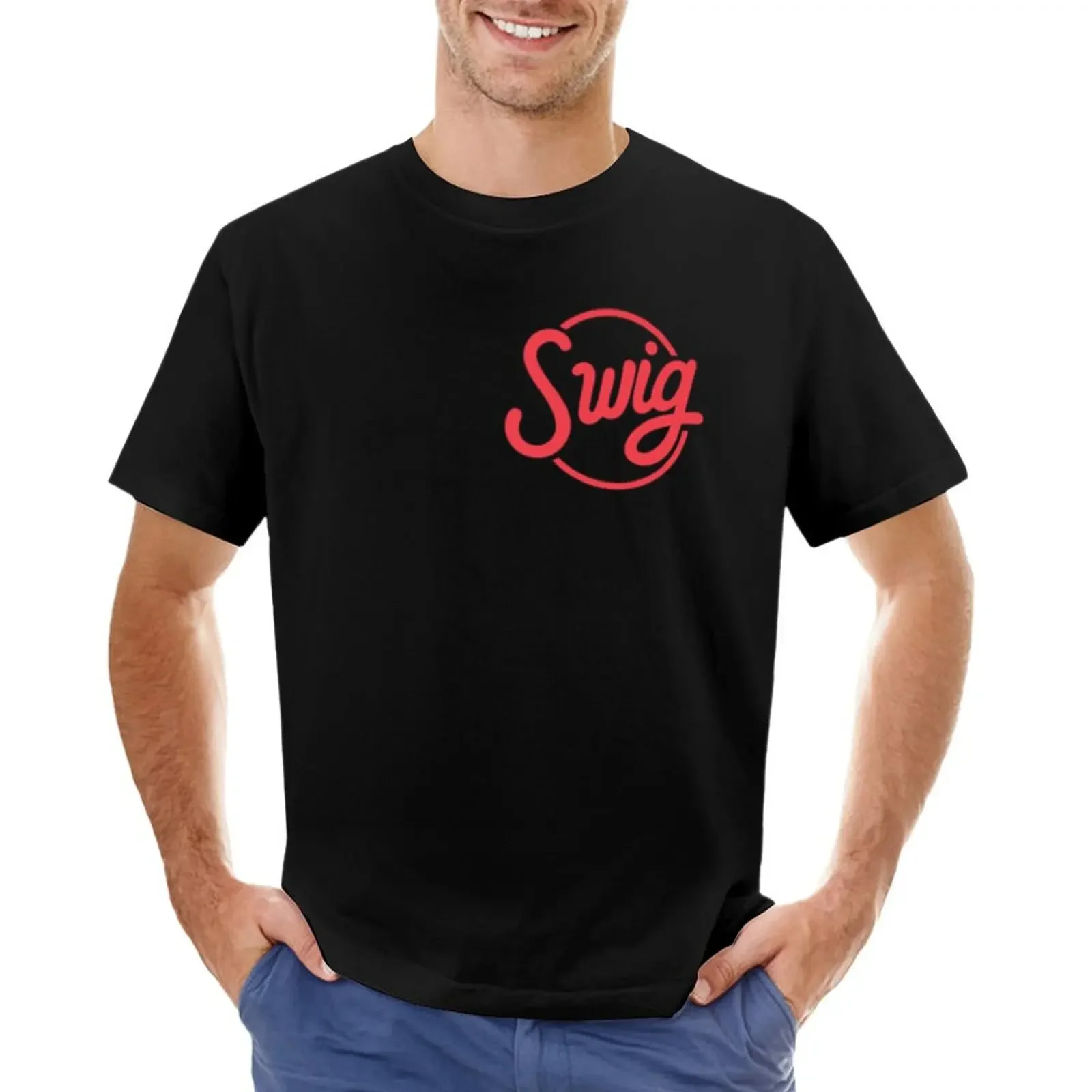 

Swig Classic T-shirt boys animal print customs men t shirts