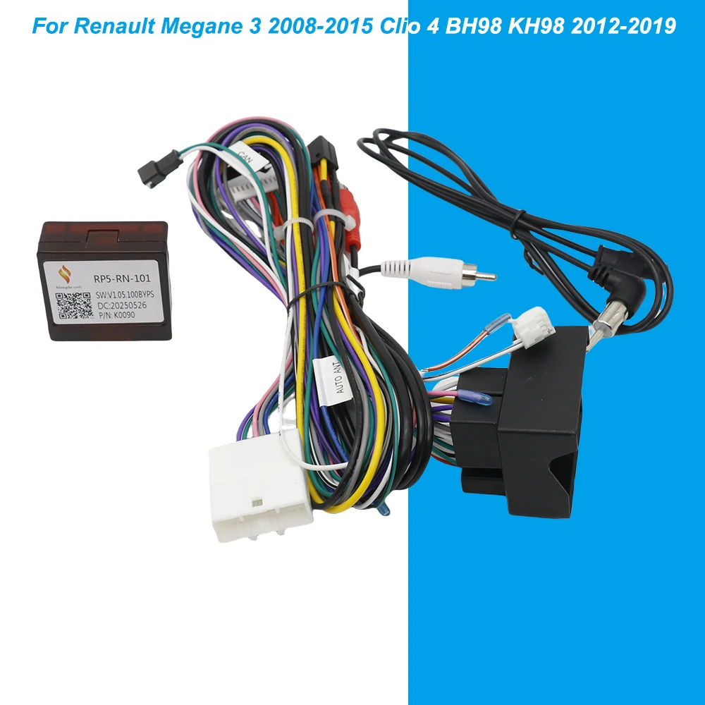 16 Pin CANBUS Adapter for Renault Megane 3 Clio 4 12V