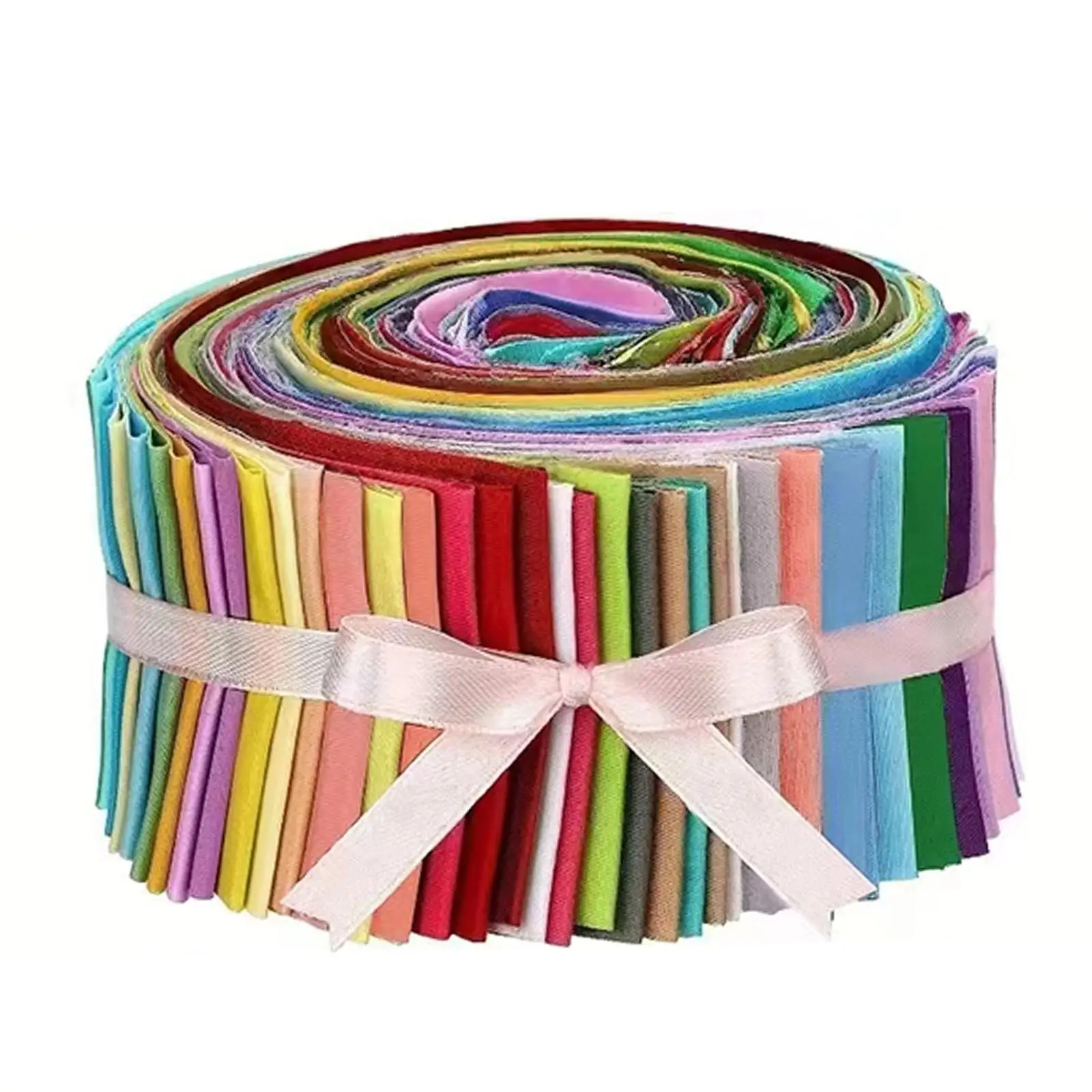 Tela de algodón precortada para manualidades, rollo de tela con estampado floral, tiras de tela para patchwork y quilting, paquete para decoración del hogar