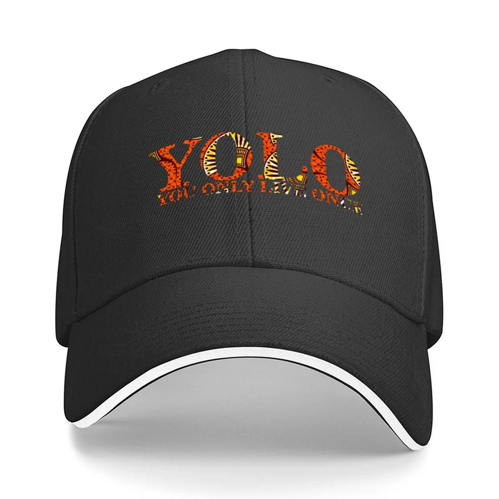 

YOLO - The Universal Journey Baseball Cap sailor cap for men Anime winter hats for men Mountaineering Baseball Men Women's