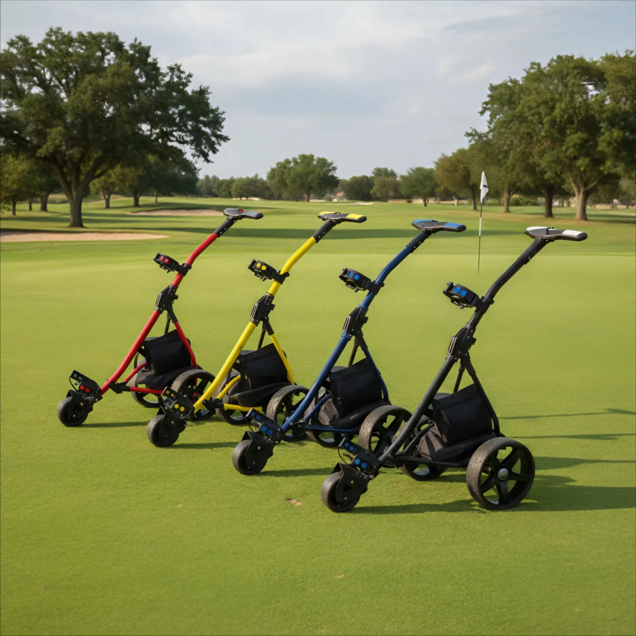

Upgrade Your Golf Gear with Our Electric Golf Trolley, Featuring a Long-lasting Battery Life
