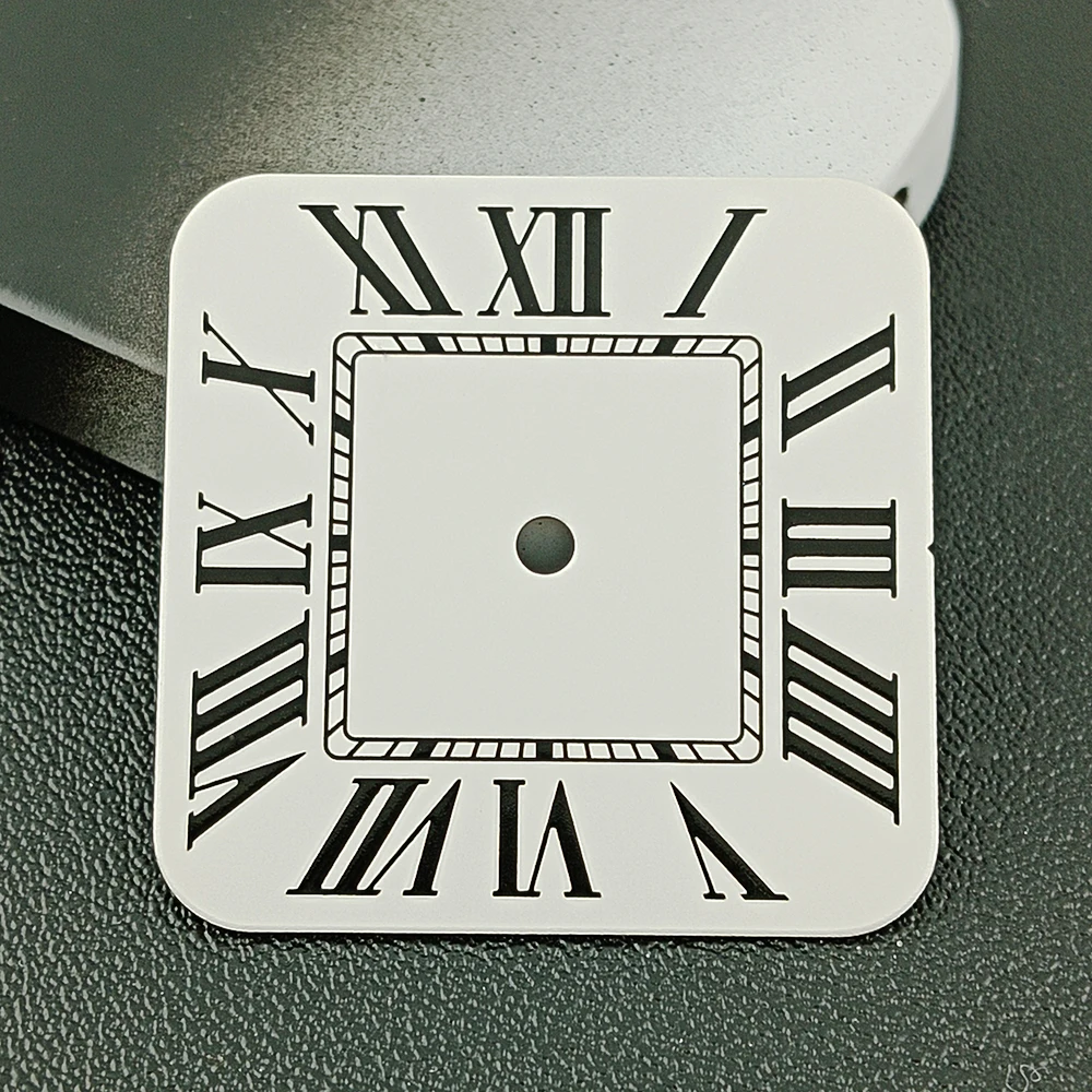 NH35 dial square dial watch dial Roman numerals men's watch dial suitable for NH35 movement watch accessories