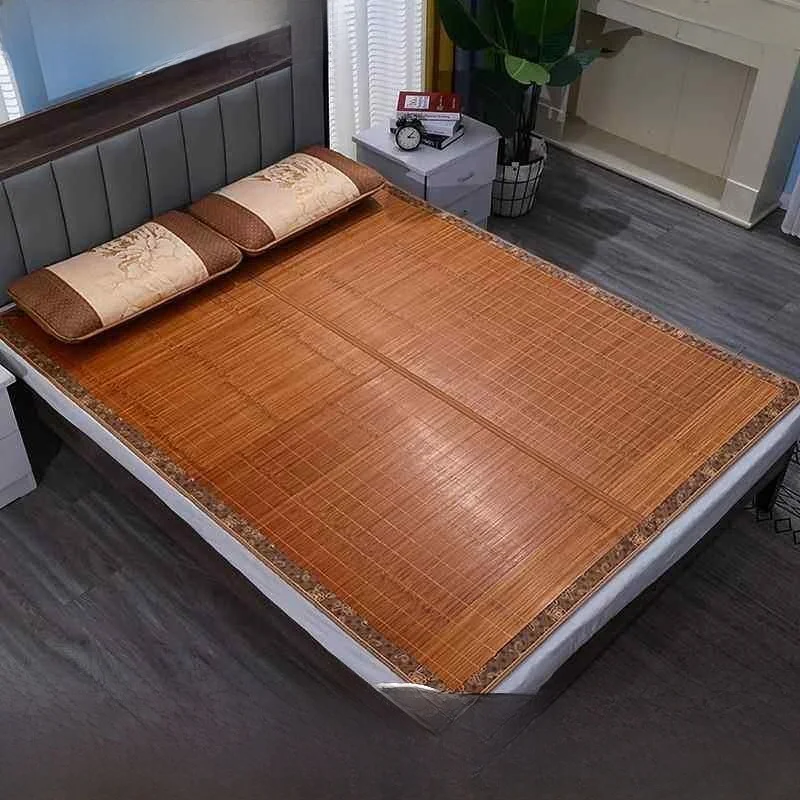 New 2026 Student Dormitory Cooling Grass Mat Bamboo Mat Single Person Mat Ice Silk Home Use Mat Foldable Style General Adult