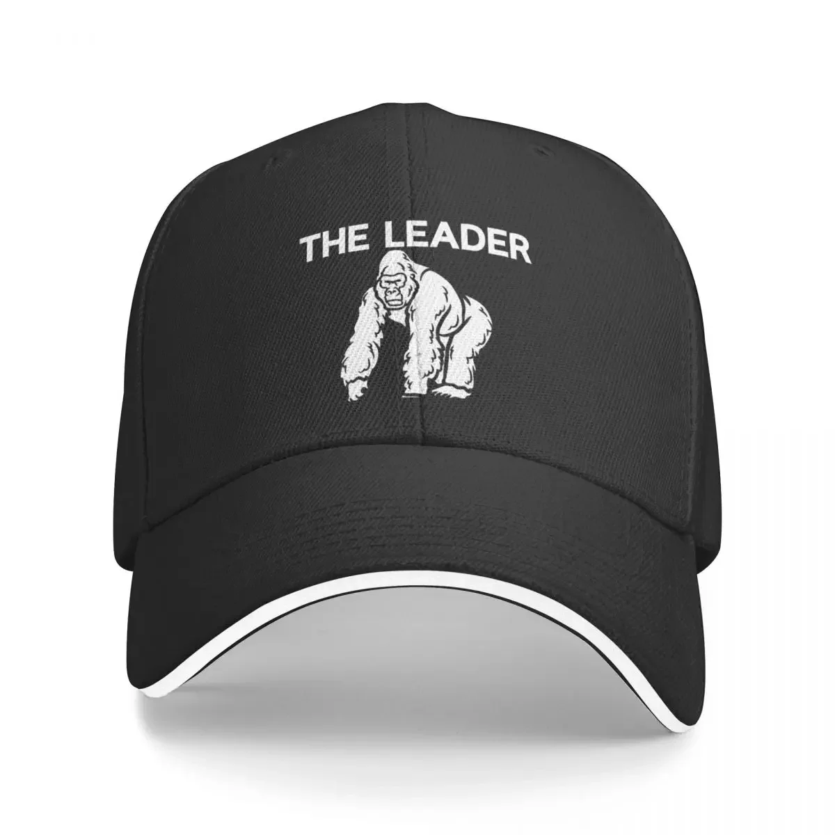 Silverback gorilla the leader hat Baseball Cap western Hat Uv Protection Solar Hat Military Cap Man Boy Women's