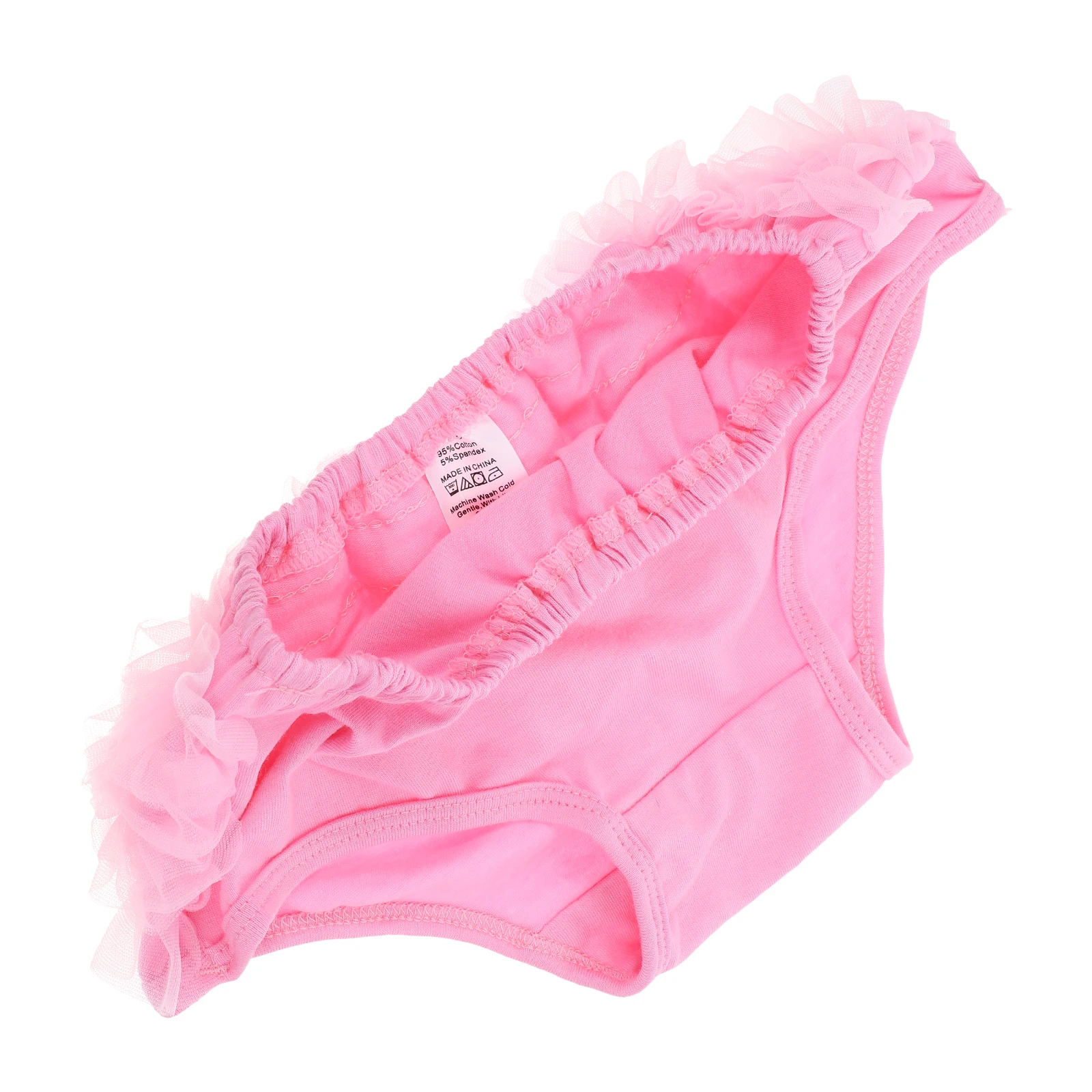 

Baby Girls Cotton Diaper Cover Mesh Ruffled Elastic Bloomers Breathable Comfortable Diaper Cover for Baby Girl Toddler Party