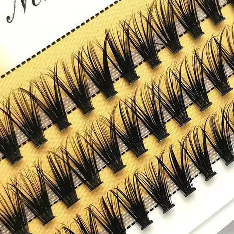 40D/20D/10D Mink Eyelashes 48/60Pcs Clusters Eyelash Extension Natural Individual False Lashes Russian Volume Lash Makeup Cilia