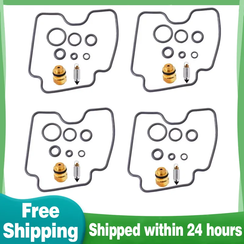 

4SV-14107-10 Carburetor Carb Rebuild Repair Kit for Yamaha FZS600 FZS 600 Fazer 1998-2003 4pcs