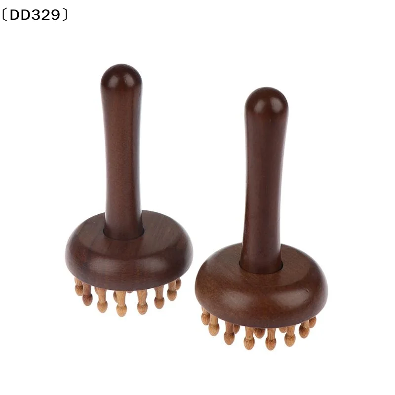 

Multi-Functional Wood Therapy Massage Comb Scalp Head Massager Natural Wood Circular Tooth Guasha Scraping Body Massager〔DD329〕