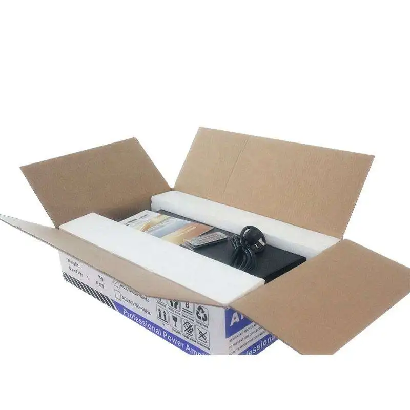 Professional China Factory Power Amplifier 2 Microphone Inputs  With Usb and Sd Card Slot