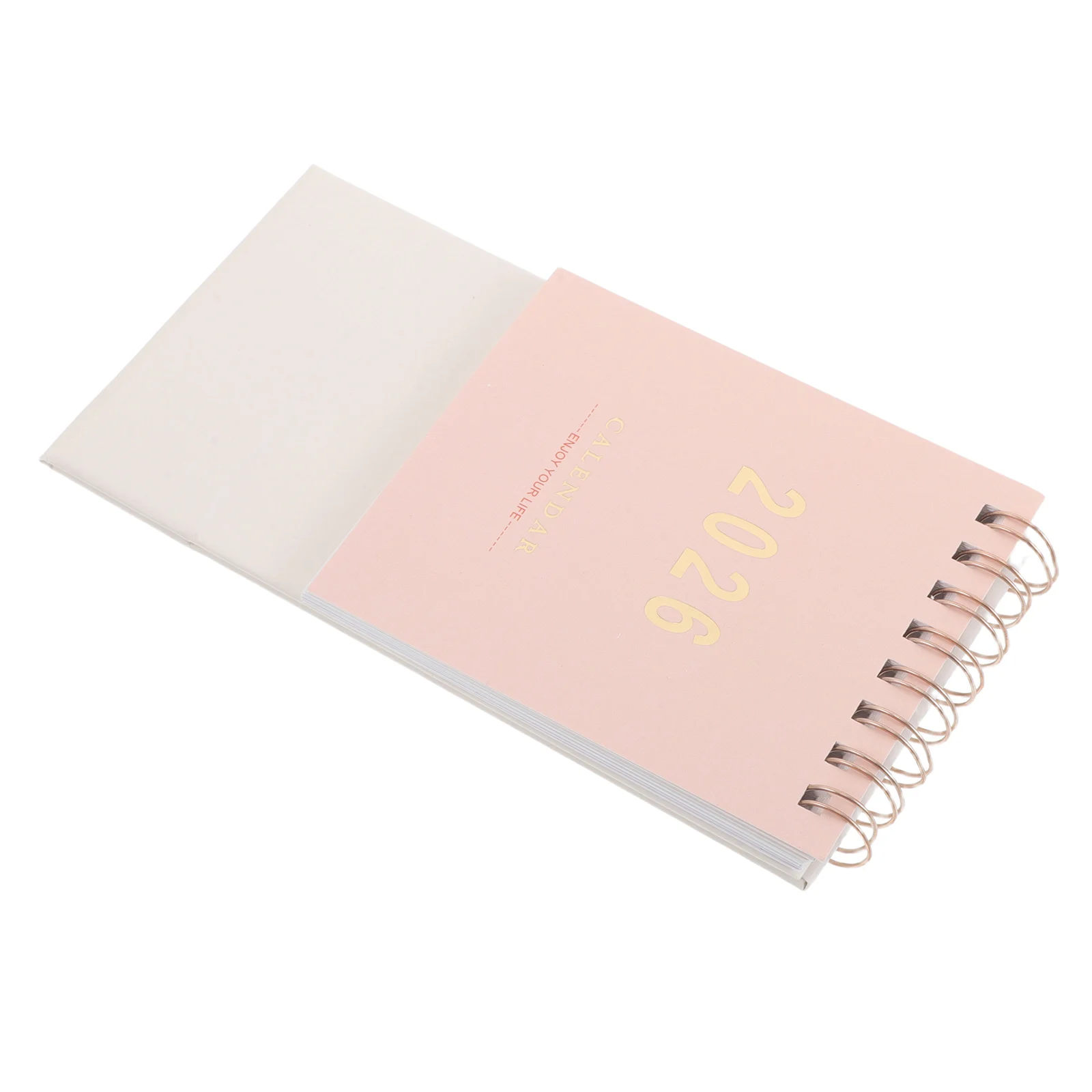 

2026 Mini Desk Compact Flip Paper Tabletop Small Daily Planner For Office Home Decor Lightweight Portable 2026 Mini Daily