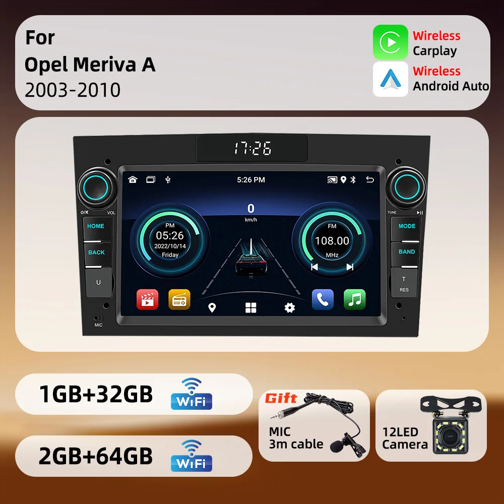 Car Radio For Opel …