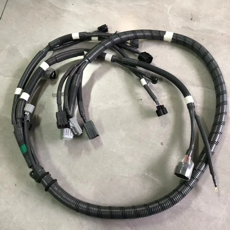 MUGURO 8-97362843-7 8973628437 wiring harness for Sumitomo 4HK1 engine matching wiring harness