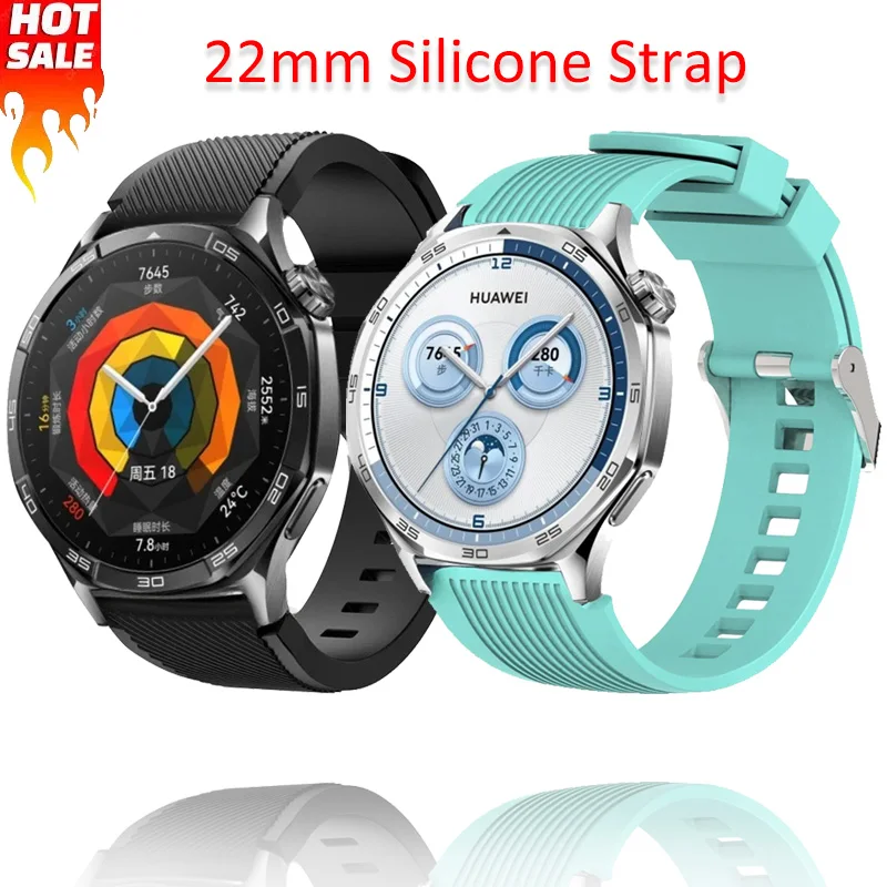 รีวิวสายรัดนาฬิกา Huawei Watch GT5 ขนาด 22 มม. สายรัดยางซิลิโคนที่เหมาะกับทุกการใช้งาน