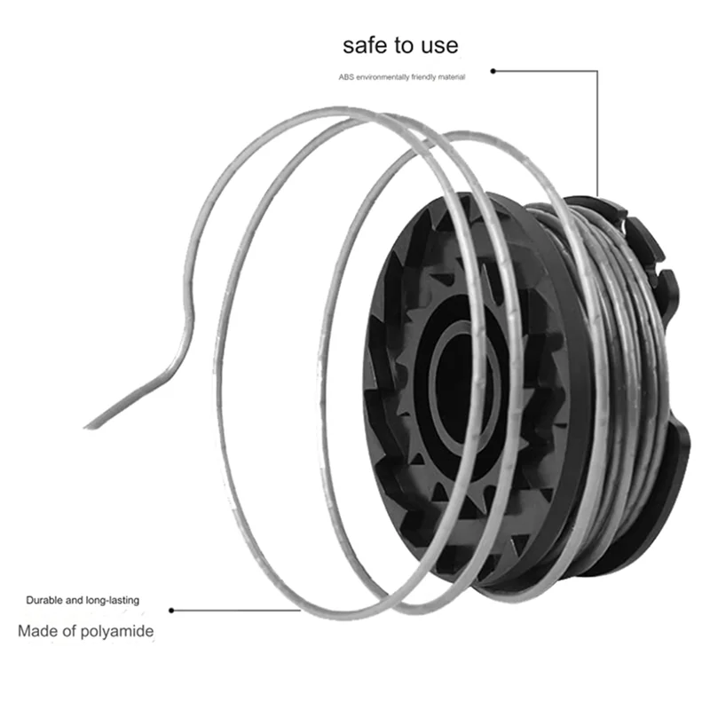 

A58Z String Trimmer F016800569/F016800385 Spool Line With F016F04557 Spool Cover For Easy Grass Cut ART 23SL 26SL