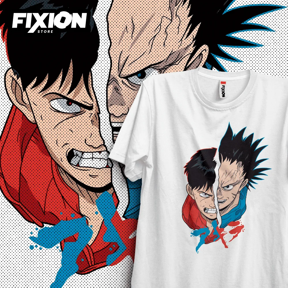 Manga T-shirt Akira –  Abril – [Blanca] #1 Anime Tee