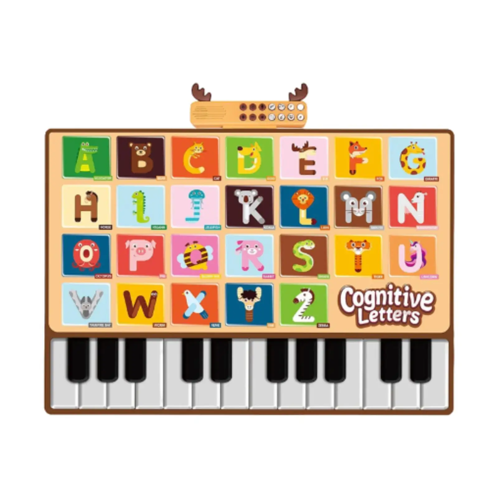 

Floor Piano Mat for Toddlers with 26 Letters Gifts Kids Musical Mat for Kids