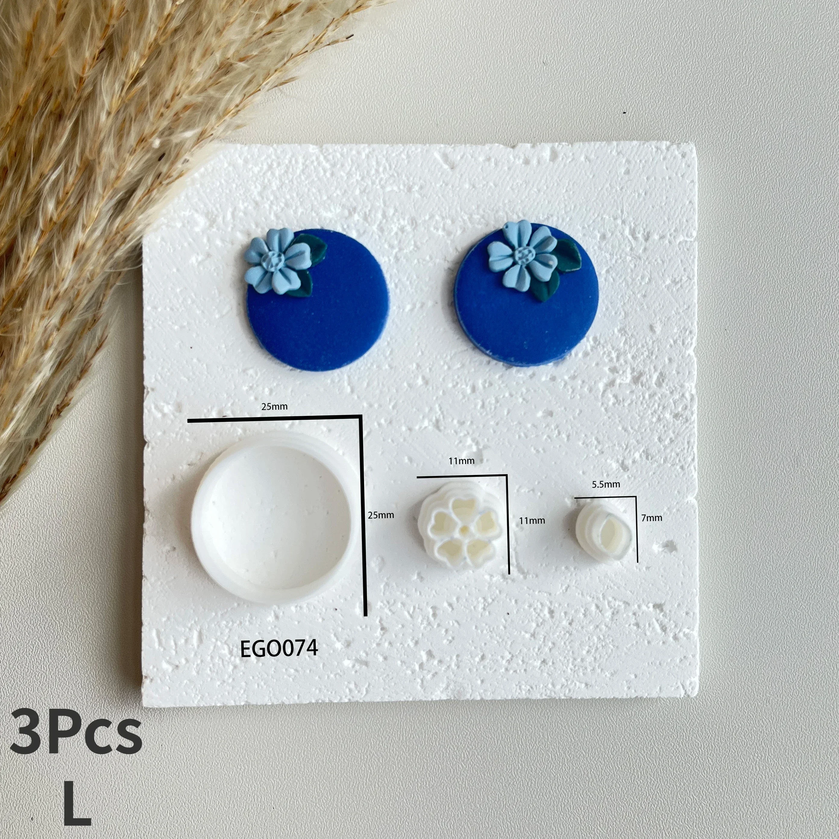 Fruits Series Polymer Cutting Molds for DIY Earrings