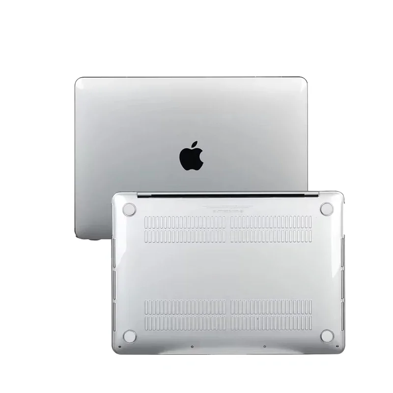 Crystal Protective Case For MacBook Air 13 Inch Case 2025-2022 M4 M3 M2 Hard Cover For Macbook Pro 14 M4 2024 Shell Accessories