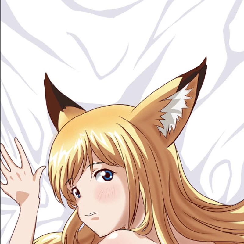 

Dakimakura Anime Pillow Cover Tenko Kugen Double Sided Print 2Way Cushion Cover Xmas Gifts
