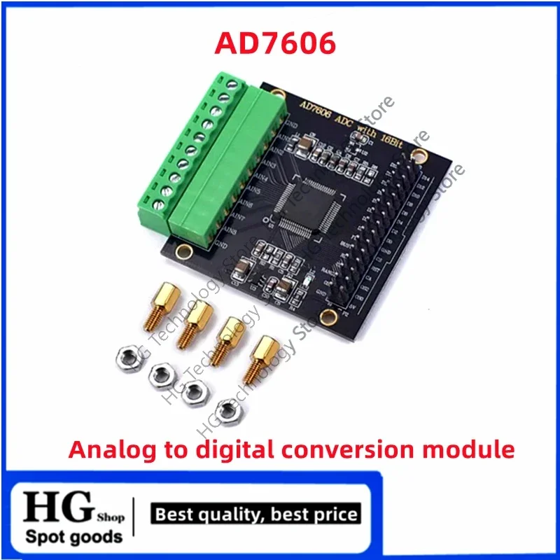 Original new AD7606 Module Multi-channel AD Data Acquisition Module 16-bit ADC 8-channel Synchronization SamplingFrequency200KHz