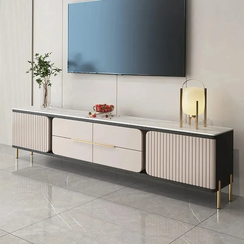 

Solid Wood Rock Panel Center Monitor Stand Tv Stand Standing Media Entertainment Design Tv Cabinet Storage Szafka Tv Furniture