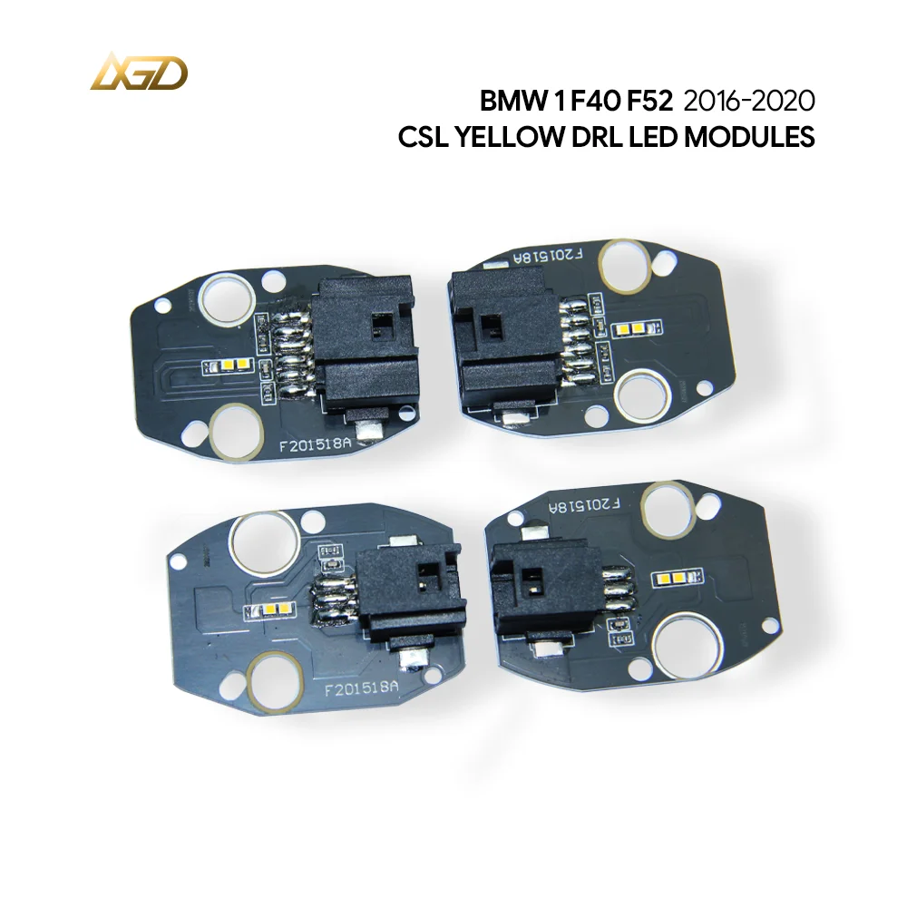 

For BMW 1 series Angel Eyes Yellow DRL LED boards F20 F21 114 116 118 120 125 135 140 daytime running lights