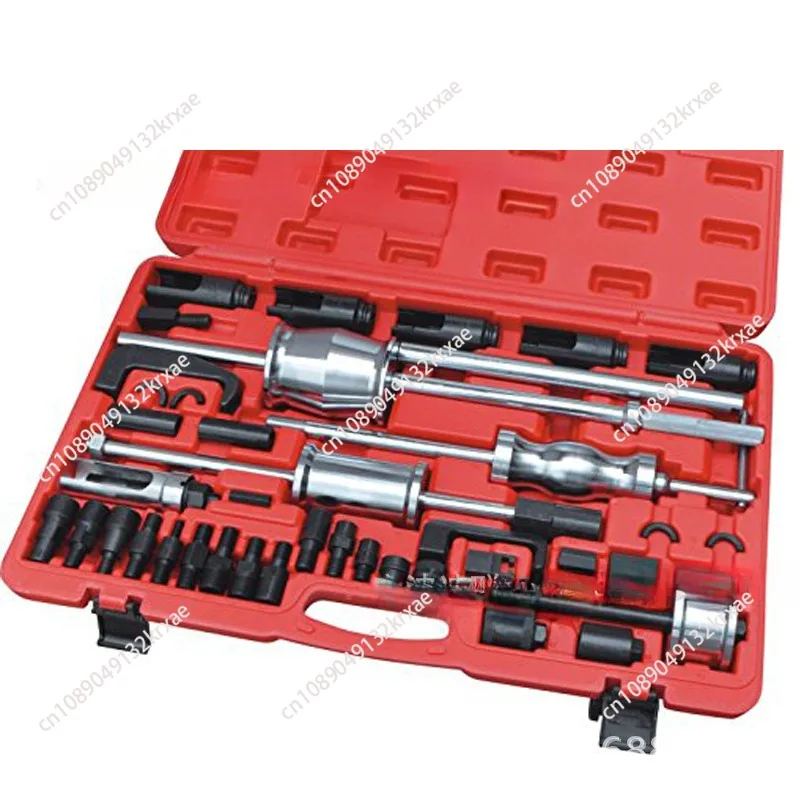 40pcs Universal Diesel Injector Extractor Remover Slide Hammer Puller Common Rail