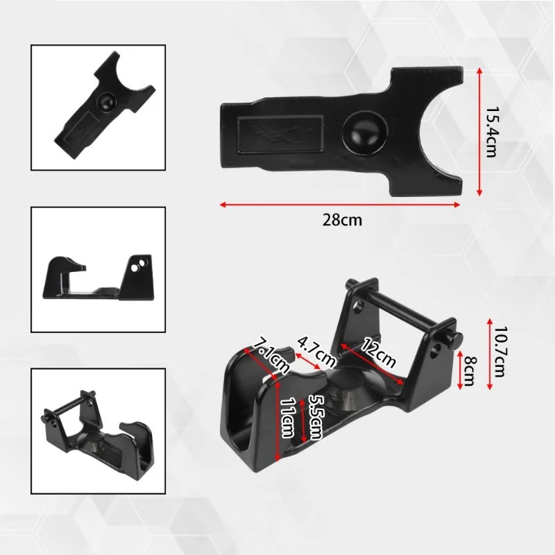 TL‑50 Gooseneck Coupler Hitch Lock, Heavy‑Duty Anti‑Theft Security Lock Fit for Heavy Trailers & RV Campers