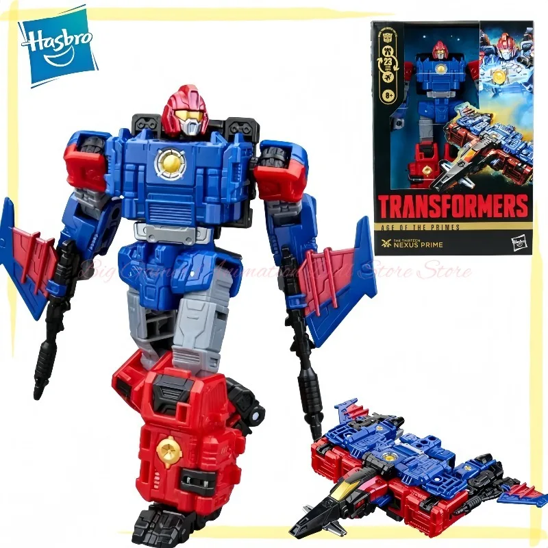 

Genuine in-Stock Hasbro Transforming Toys Age of The Primes Voyager Nexus Prime Action Figure