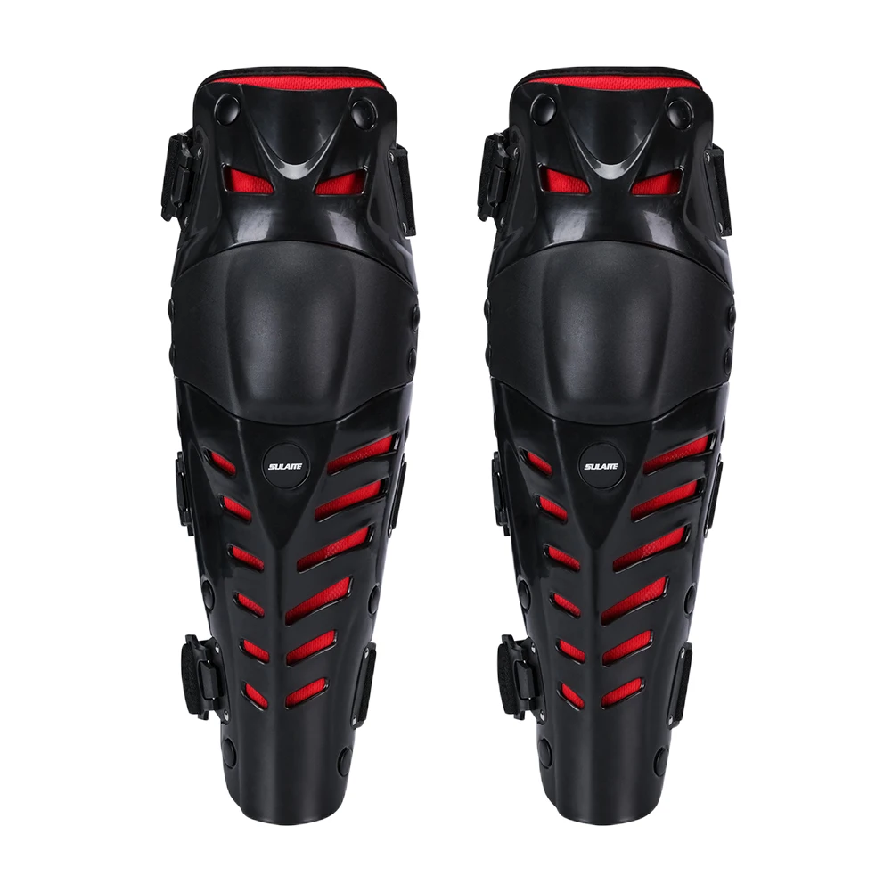 Off-Road Knee Protector Breathable Motocross Knee Pads PE Motorbike Knee Guard Motorcycle Knee Protector for MTB Riding Off-Road