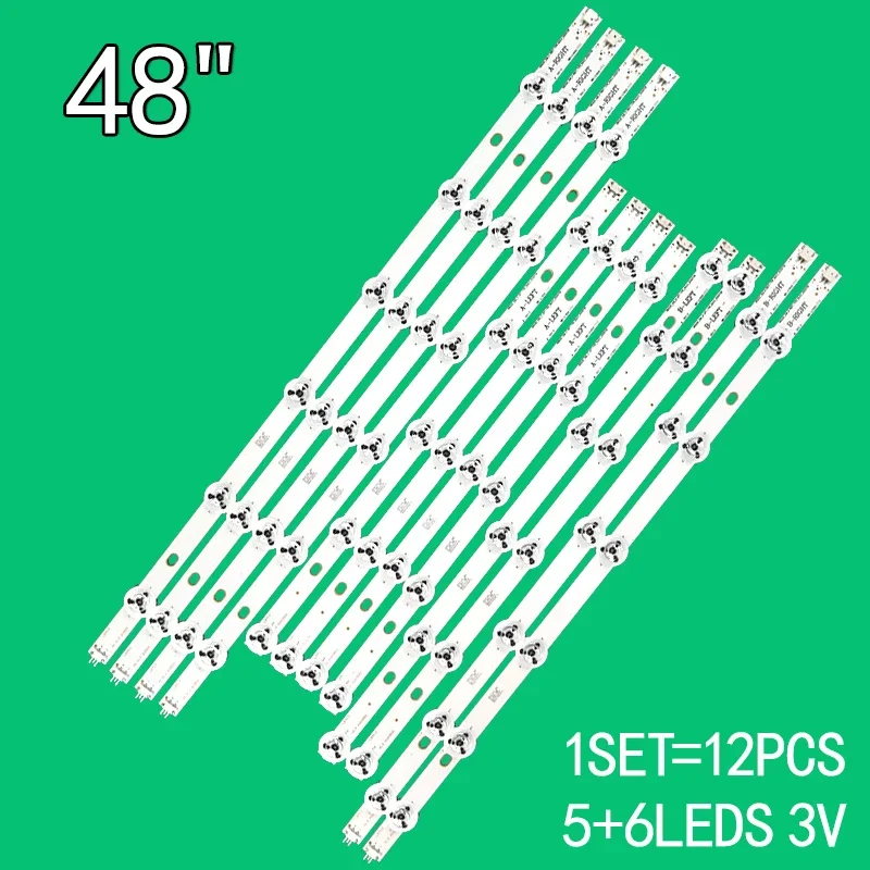 retroiluminacao led para tira 480dled tx 48cx350b tx 48cx400e tx 48cx400b 48s3653db 48u7653db ves480qnss 3d u01 01