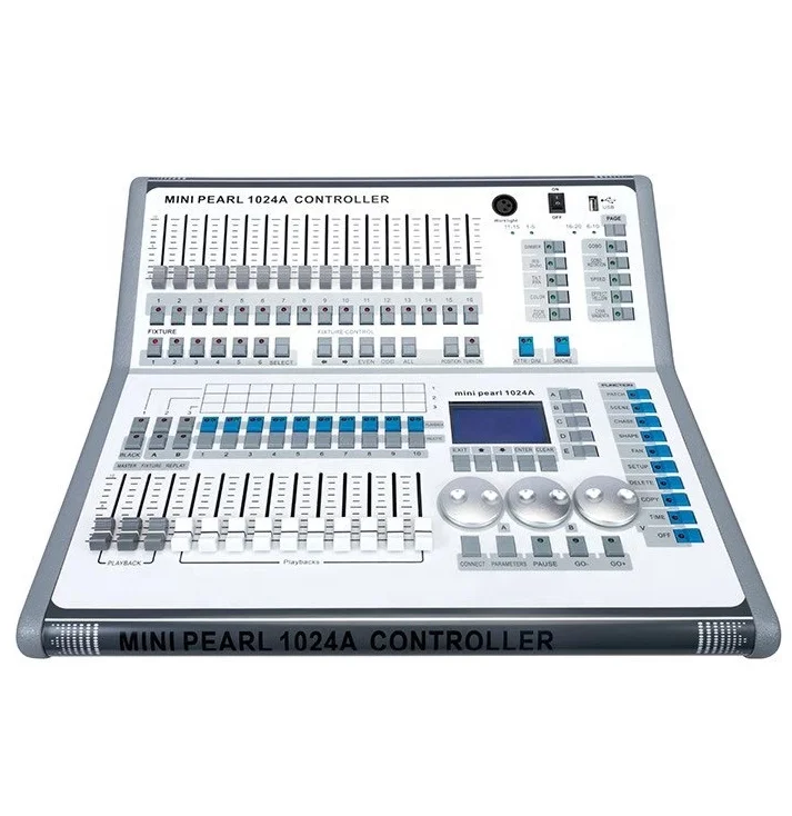 Professional Mini Pearl 1024A Light DMX Controller Console with MIDI