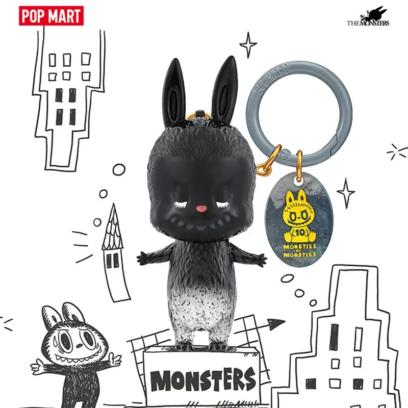 

POPMART The Monsters 10Th Anniversary Series LABUBU Blind Box Guess Bag Desktop Decoration Cute Model Gift Blind Bag Toys