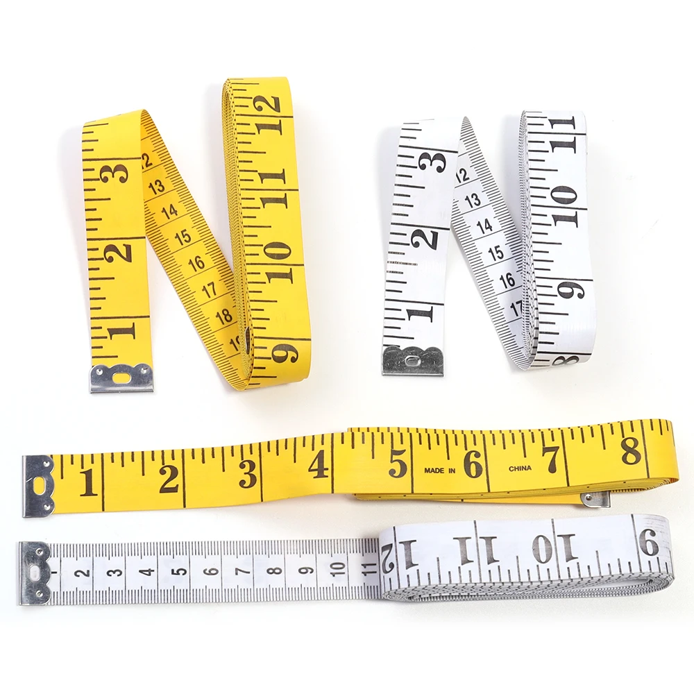 3Meters 120 Inch Portable Soft PVC Tape Leather Ruler Body Height Scale Sewing Measuring Retractable Analysis Instruments Tool