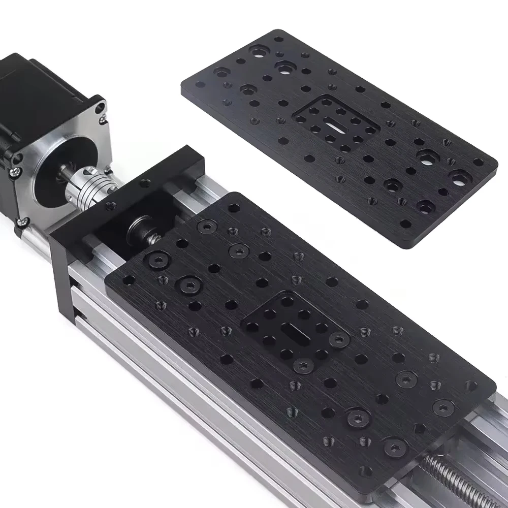 Double Wide C-beam Gantry Plate Aluminum High Precision CNC Machining for C-Beam CNC Router Machine Part Accessory