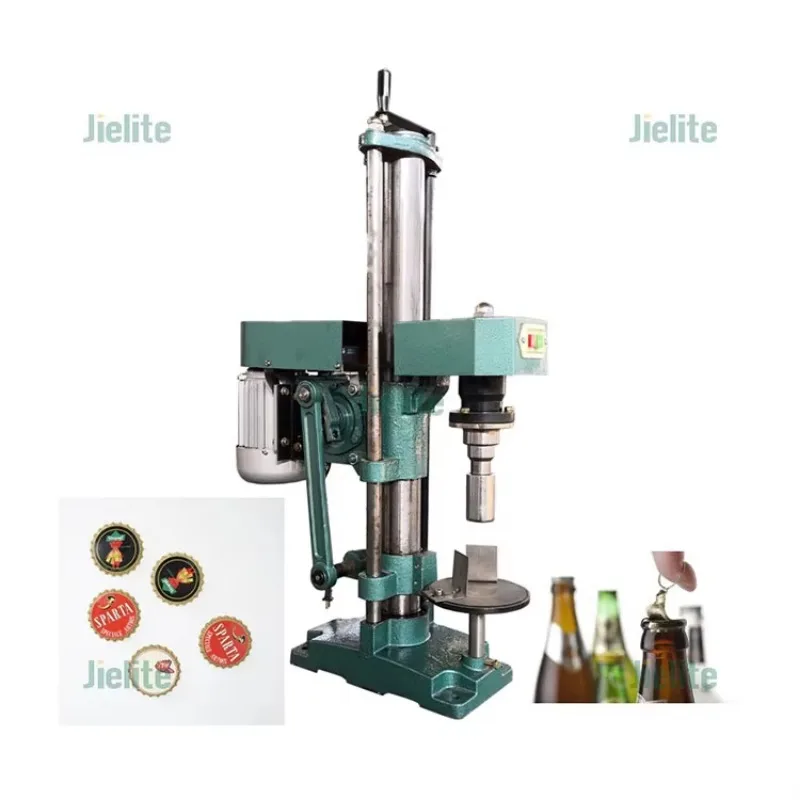 Semi-Automatic Screw Capping Machine for Aluminium Wine Whisky Bottles