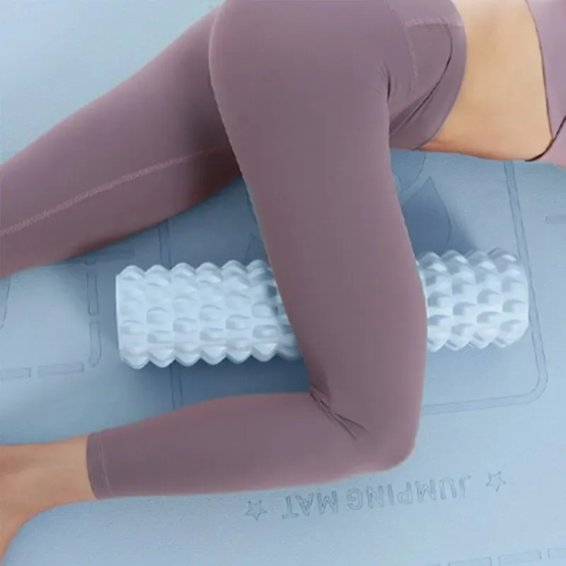 1pc Mini Yoga Massage Wheel Column, Deep Tissue Foam Roller, Suitable For Body Relieve, Muscle Soreness, Pilates