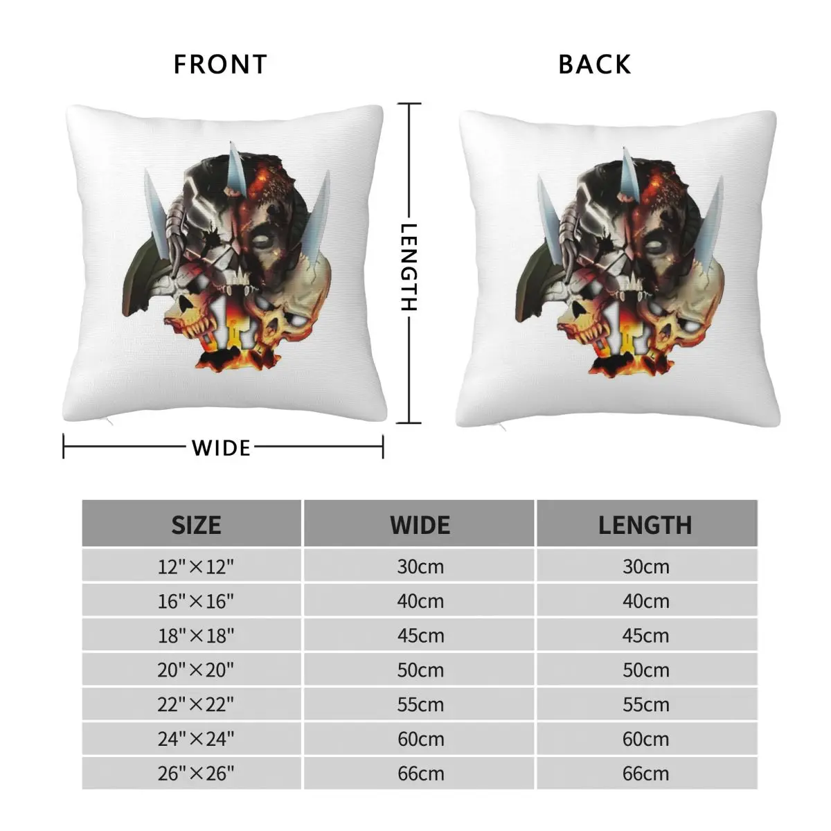Master Prestige Square Pillowcase Polyester Linen Velvet Creative Zip Decor Pillow Case Home Cushion Cover
