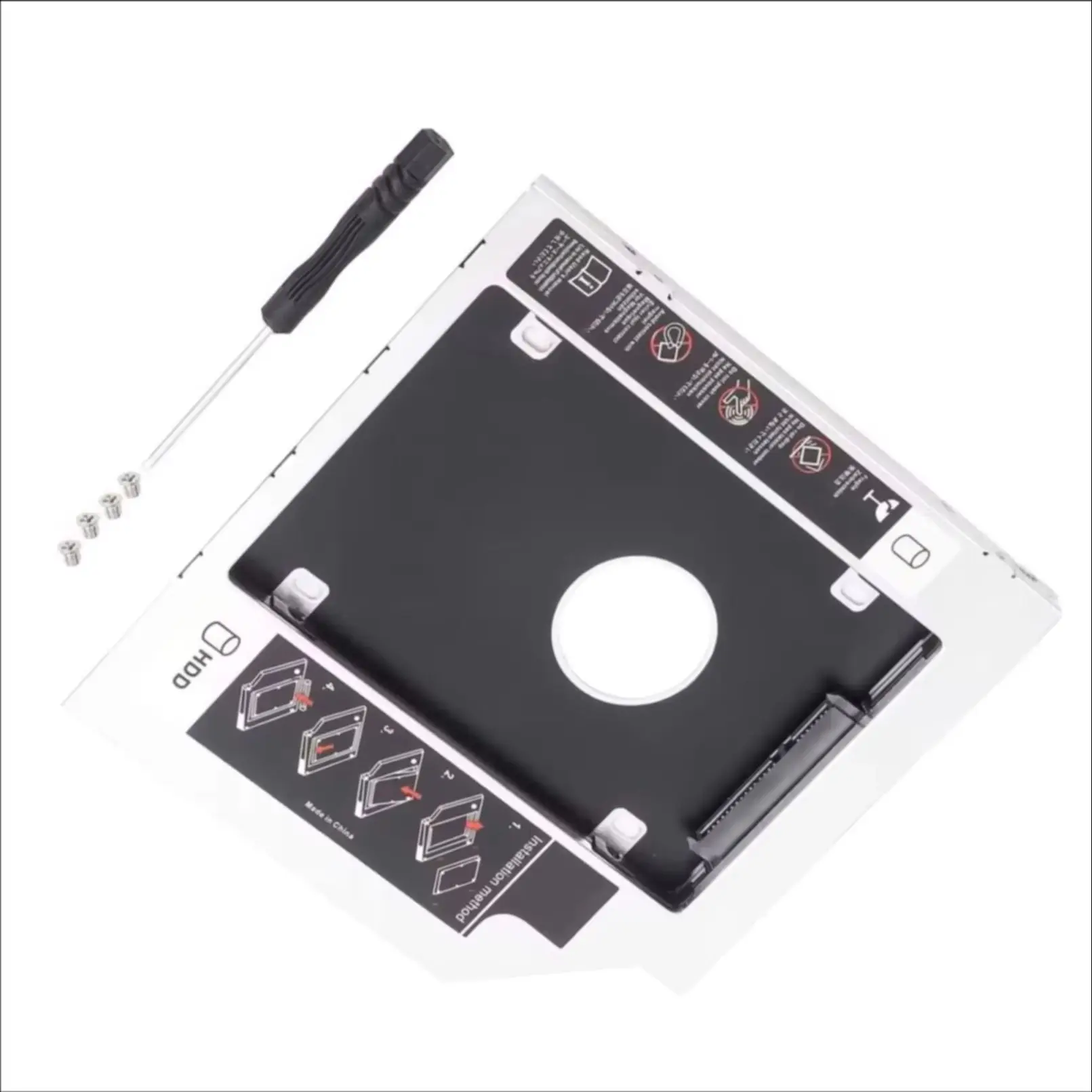 2nd Secondary 2.5 SATA SSD HDD Hard Drive Optical bay Caddy Frame Bracket for Acer Aspire ES1-521 Ei-570 ES1-411 ES1-531 ES1-732