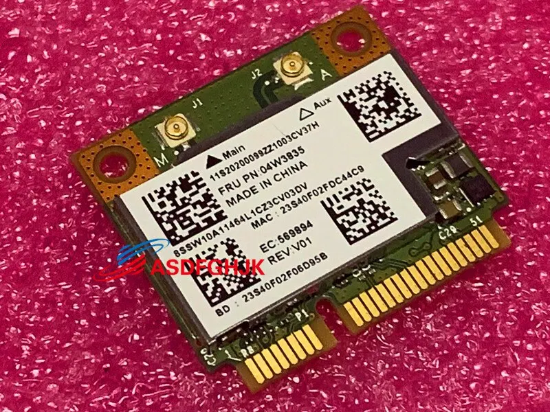 Para lenovo 04w3835 broadcom bcm943228hmb 802.11abgn wlan frete grátis