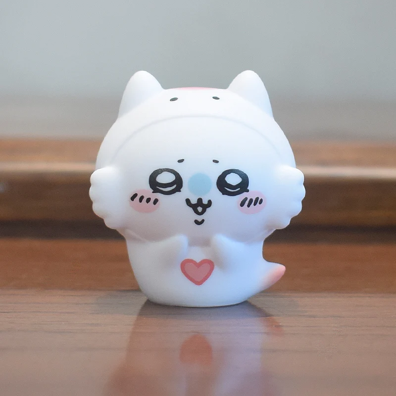 Chiikawa Minifiguren Spielzeugset Niedliche Kawaii Sammlerpuppen Usagi Hachiware Chiikawa Delphin Tintenfisch Pinguin Anime Geschenk Dekoration