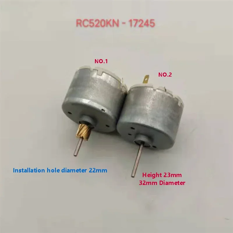 Sweeping robot micro dc motor RC520KN-17245 with carbon brush, super wear-resistant