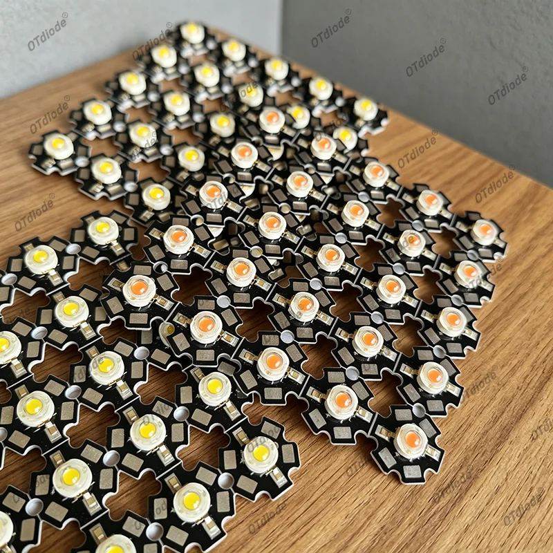 10 Pcs 1W 3W 5W LED Chip DC 3. - Yellow Food Snacks 评论和价格