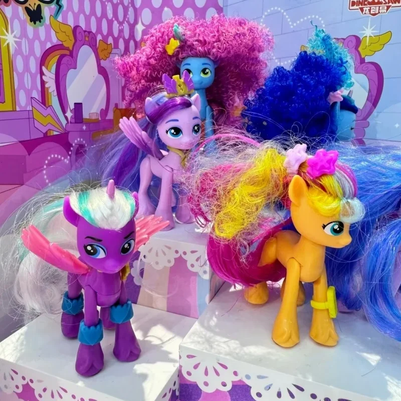 

Hot My Little Pony Best Friend Hairdressing Style Character Toy For Girls Creative Cartoon Doll Birthday Gift Trendy Blind Box