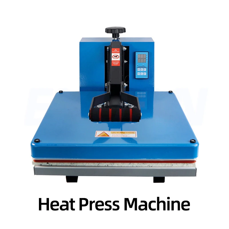 

DIY Label Printing Heat Transfer Press 38*38 Flatbed Clothes Logo Hot Stamping Machine Mini Manul Label Printer