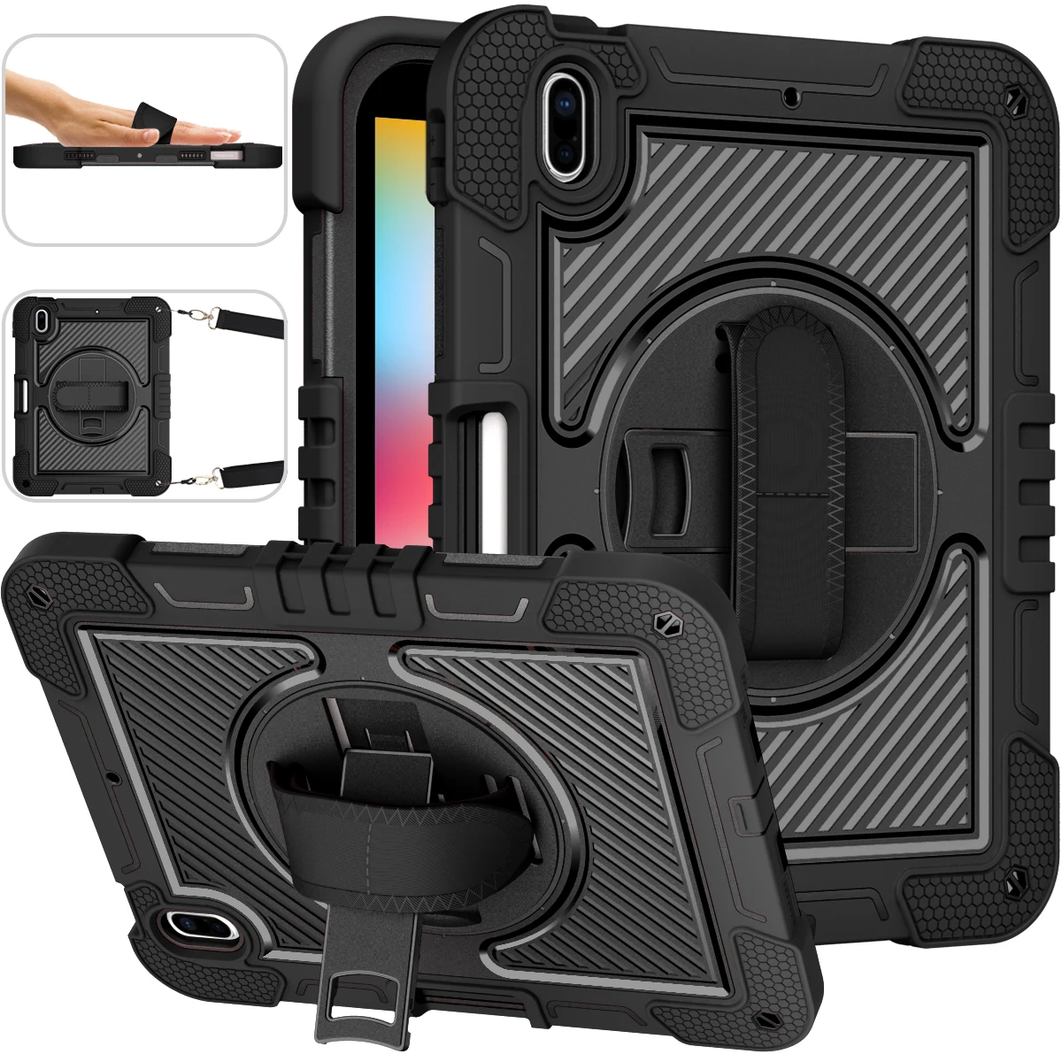 For iPad 10.2inch 7th 8th 9th Gen A2197 A2198 A2200 A2270 A2428 A2429 A2430 A2602 A2603 A2604 A2605 Tablet case  funda ipad